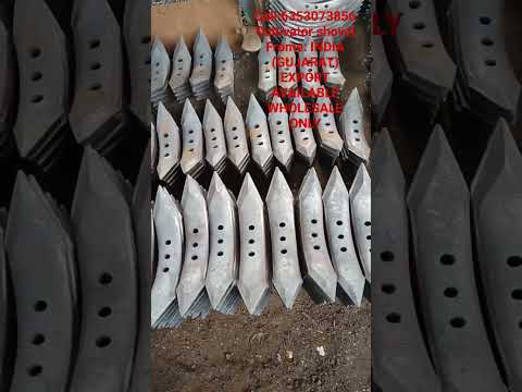 Shovel type cultivator shovels, 5 tynes