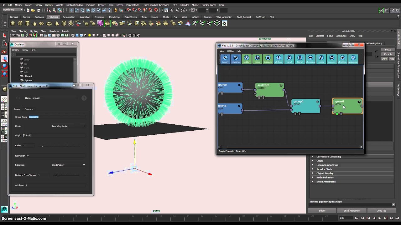 Yeti and bounding objects