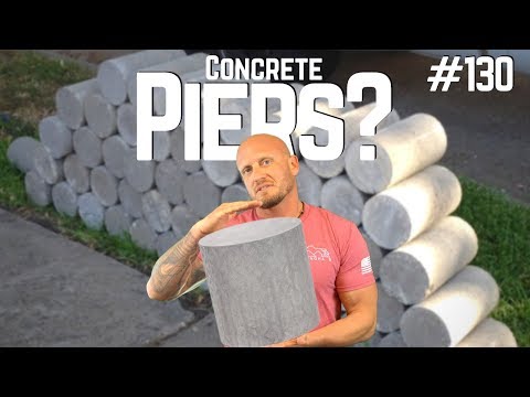 Concrete Piers - Foundation Repair Tip of the Day #130