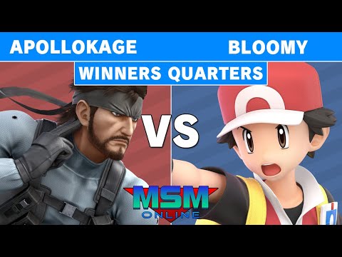 MSM Online 42 - ApolloKage (Snake) Vs. Bloomy (Pokemon Trainer) Winners Quarters - Smash Ultimate