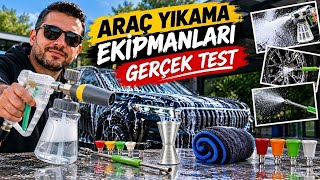 Araç Yıkama Ekipmanları Gerçek Kullanım Testi! Hangisi İşe Yarıyor?