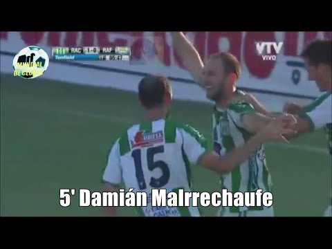 Gol Damián Malrrechaufe - Racing de Montevideo 1 Vs Atlético Rafaela 0