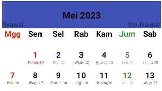 Download lagu Kalender 2023 Lengkap Dengan Libur Nasional dan Pasaran Jawa mp3 Download lagu Kalender 2023 Lengkap Dengan Libur Nasional dan Pasaran Jawa mp3
