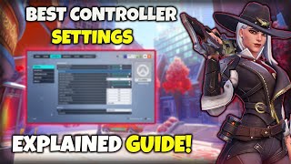 The BEST Controller Settings In OVERWATCH 2! Sensitivity, Crosshair, Aim Technique + MORE!