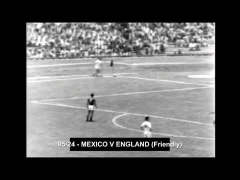Mexico v England 24-05-1959