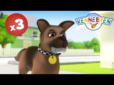 Vennebyen - Lek og lær med Apa, Ted og Elfie 🐵🐘🐻
