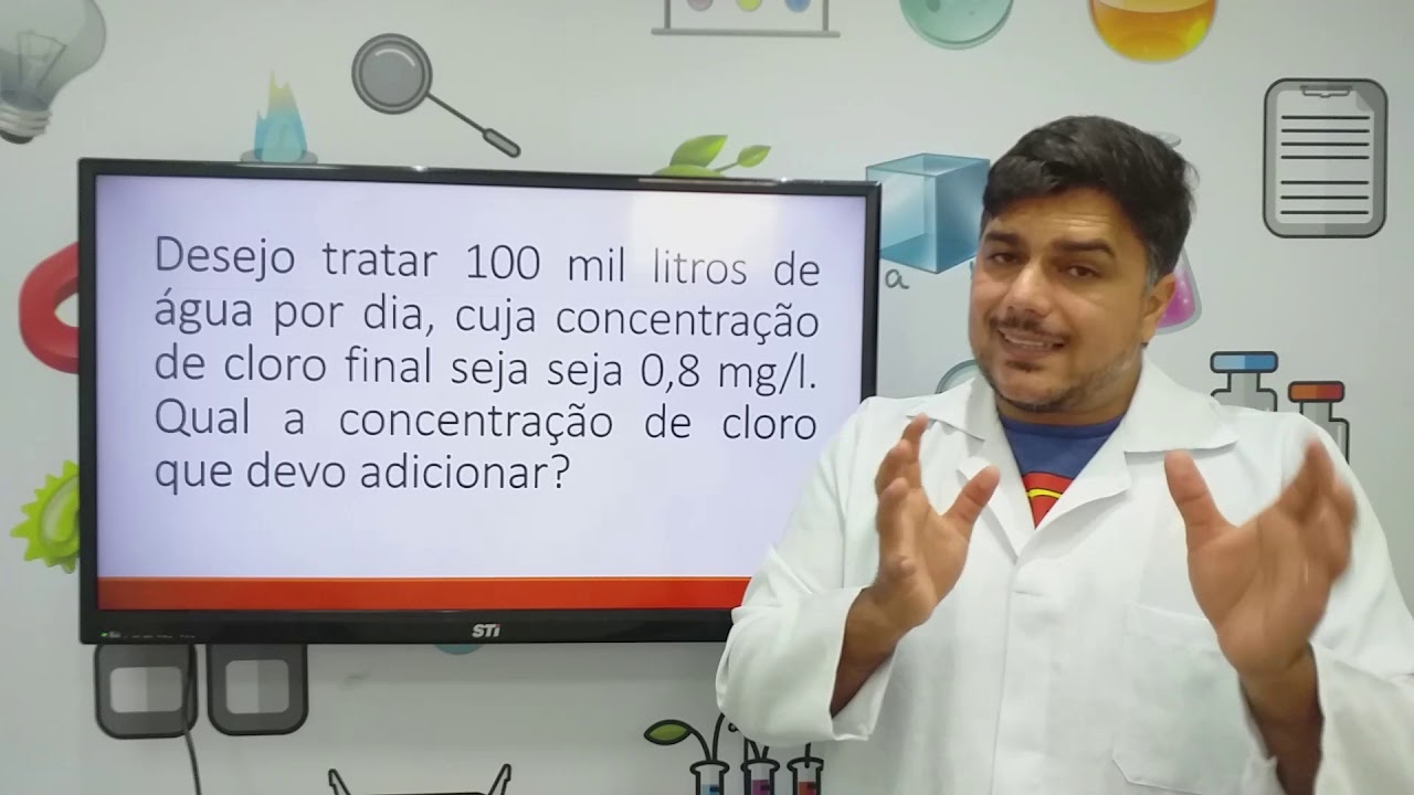 Módulo de cloração de água e dosador automático de cloro