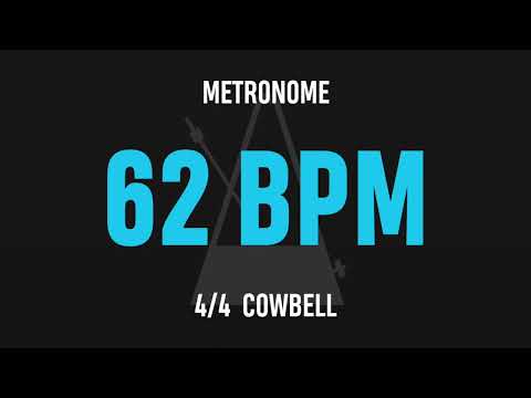 62 BPM 4/4 - Best Metronome (Cowbell)