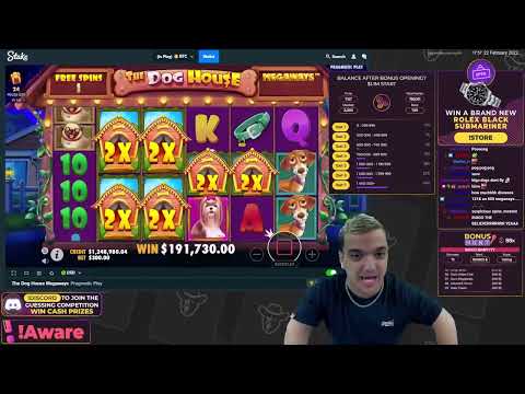 Top 5 Insane Big Wins On Dog House Megaways