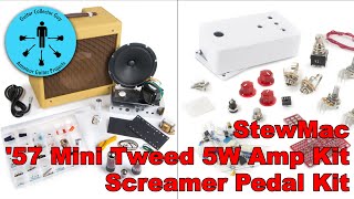 Video thumbnail for StewMac 57 Mini Tweed 5W Amp Kit and Screamer Pedal Kit Project Update by Guitar Collector Guy
