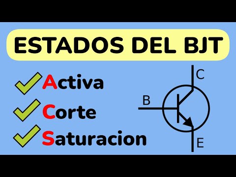 BJT STATES ⚡ ACTIVE, CUTOFF and SATURATION in the BJT TRANSISTOR