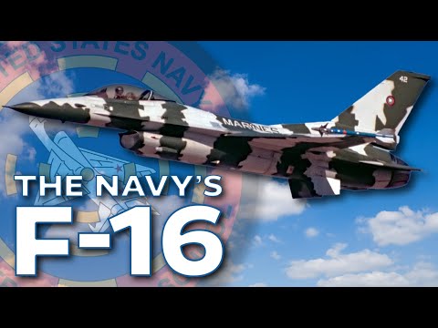 Vivi veloce, muori giovane: la storia dell'F-16N hot-rod della Marina degli Stati Uniti