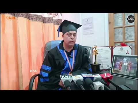 J&K’s Parvez Ahmad Mantoo Honoured by Arizona Global University for Medical Service Excellence.