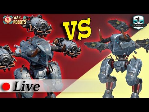 🔴WR - Minos Cinder vs Squall War Robots Gamplay