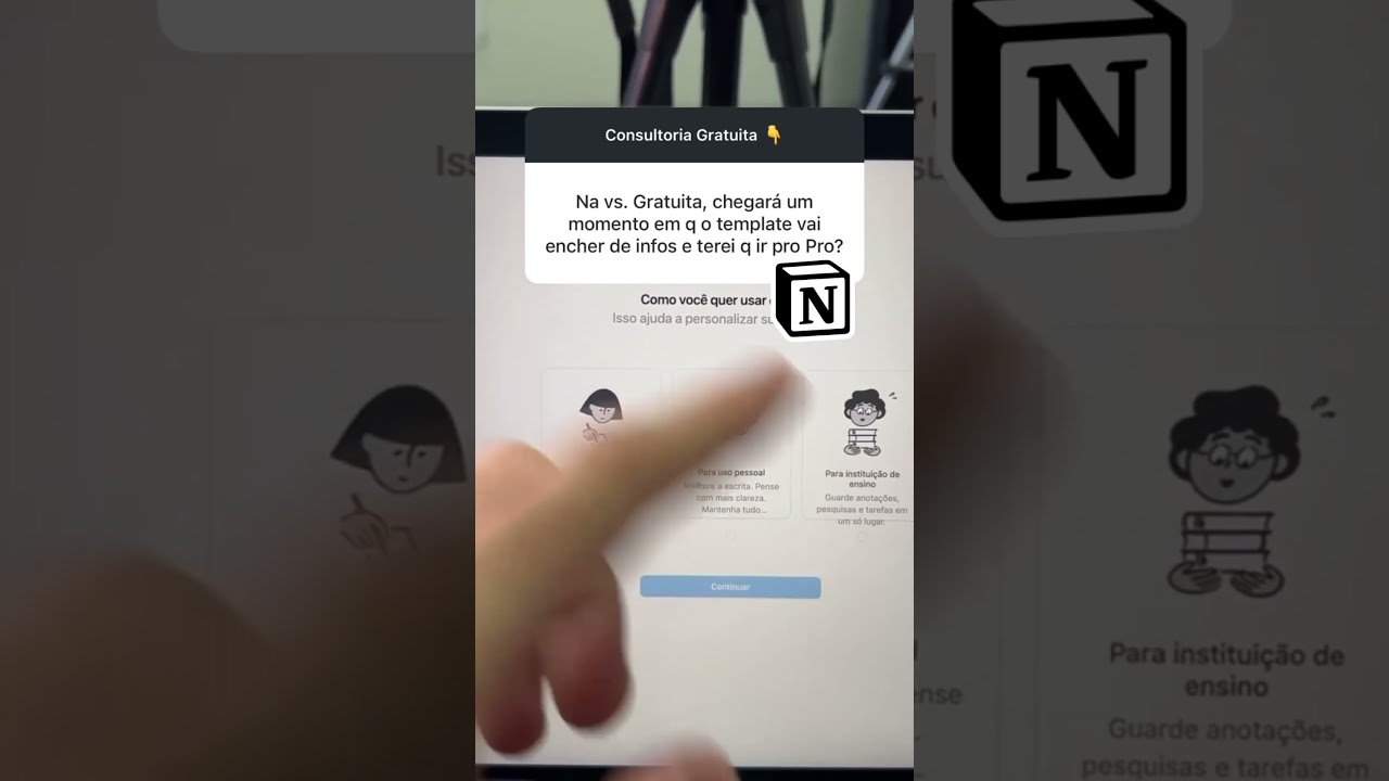 A versão gratuita do Notion vai encher de informações?  #cafecomnotion #dicadenotion #comousarnotion