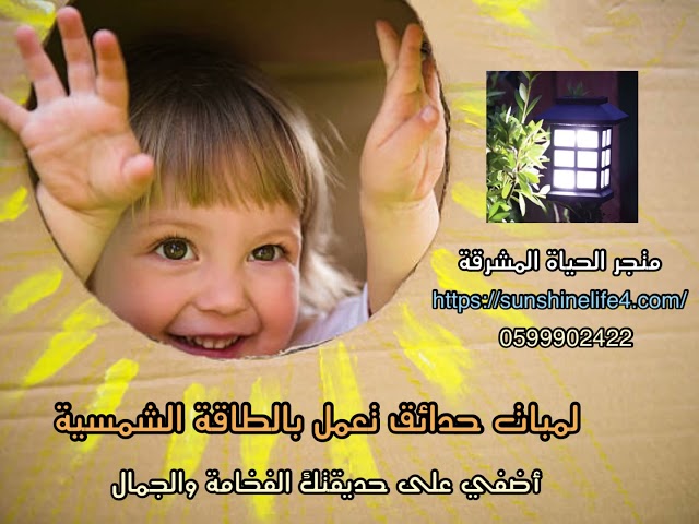 لمبات حدائق بالطاقة الشمسية ( 2 حبة )