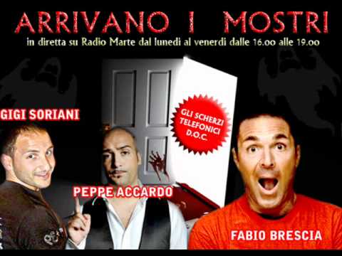 RADIO MARTE - ARRIVANO I MOSTRI - SCHERZO TELEFONICO: scherzo a Dino Piacenti