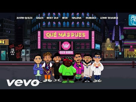 Sech & Maluma, Nicky Jam, Farruko, Justin Quiles, Dalex, Lenny Tavárez - Que Mas Pues ((intro))