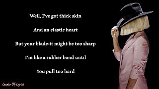 Sia - ELASTIC HEART (Lyrics)