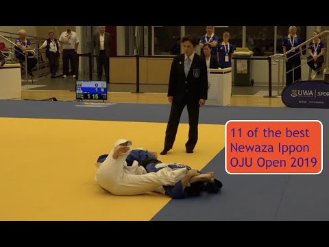 BEST GROUND from OJU Open       11 Ippon moves