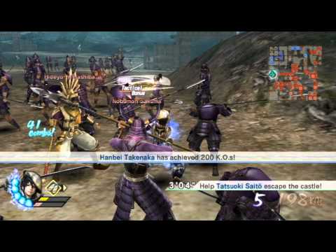 Samurai Warriors 3 - Hanbei - Battle of Mt. Inaba Castle