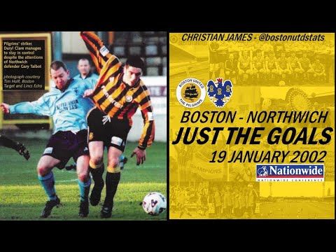 Boston United vs Northwich Victoria 2002 Goals