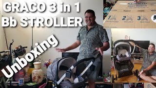 UNBOXING GRACO MODES PRAMETTE 3 in 1 TRAVEL SYSTEM w/ SNUGRIDE "SNUGLOCK"35 #graco  #unboxing
