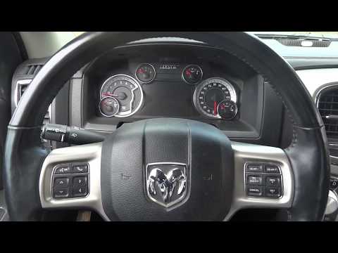 How to reset oil change required light on a 2018 Dodge Ram