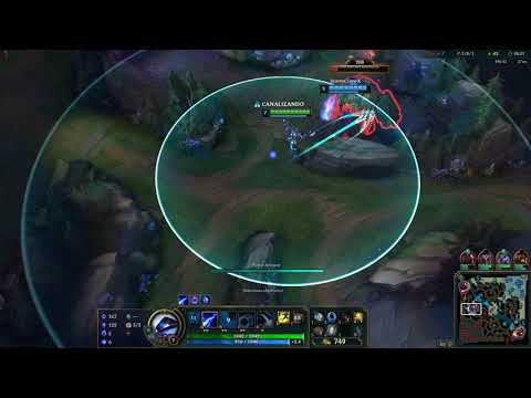 Xerath vs Anivia/ Se rinden al minuto 15...