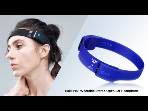 Hakii Mix: Wearable Stereo Open Ear Headphone