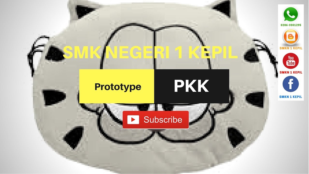 Prototype pkk smk1kepil bantalkarakter