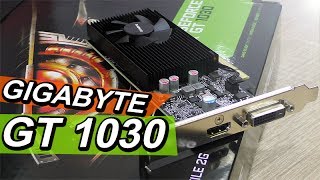 GIGABYTE GT 1030 Low Profile 2G (GV-N1030D5-2GL) - відео 2