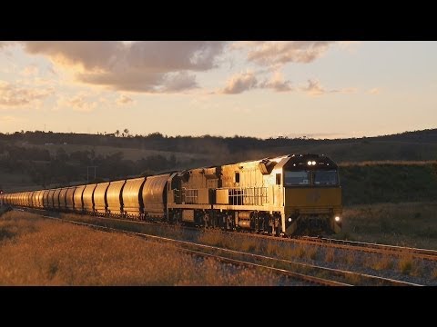Sunset at Drayton Junction : Australian Railways