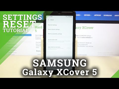 How to Reset System Settings in SAMSUNG Galaxy XCover 5 – Restore Default Settings