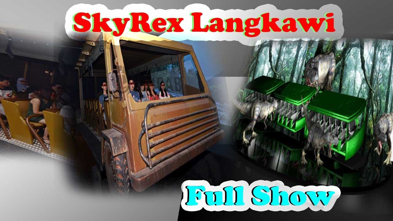 Experience thrilling dinosaur adventures at SkyRex Langkawi!