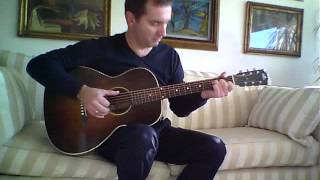 Video thumbnail for 1930 Gibson L-1 12 frets(Fingerpicked) by greekflatpicker