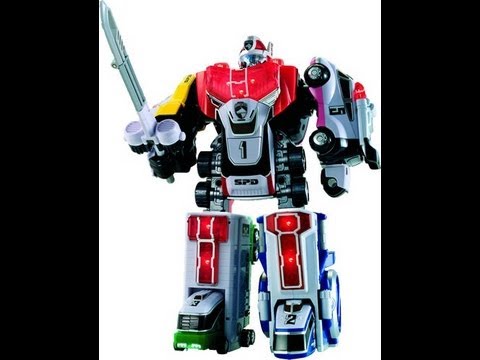 Delta Squad Megazord - Power Rangers S.P.D.