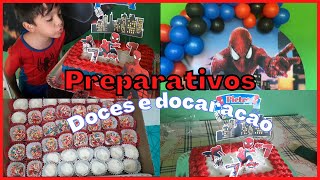 Preparativos e festa de aniversrio Pietro 7 anos