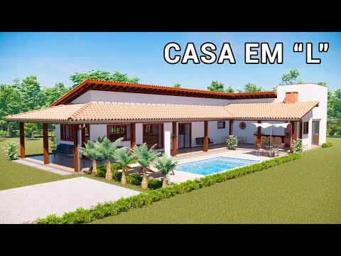 Casa de Campo em L | P17