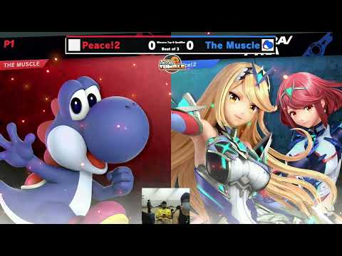 Tri City Tumble 10: Peace!2 (Pyra/Mythra) vs The Muscle (Yoshi) Winners Quarterfinals