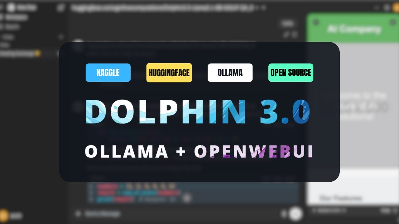 Dolphin 3.0 + Ollama + OpenWebUI: Ultimate General Purpose Steerable LLM Install and Test Locally