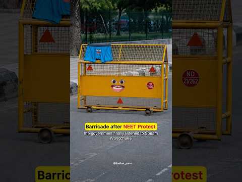 Barricade ki dukh bhari daastan 😜 #shorts | Thethar Puns | Rahul Sinha