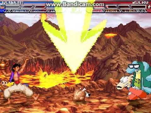 MUGEN Request: Aladdin Vs Rocko