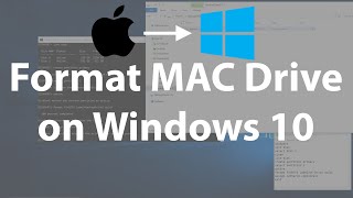 How To Format Mac Drive On Windows 10