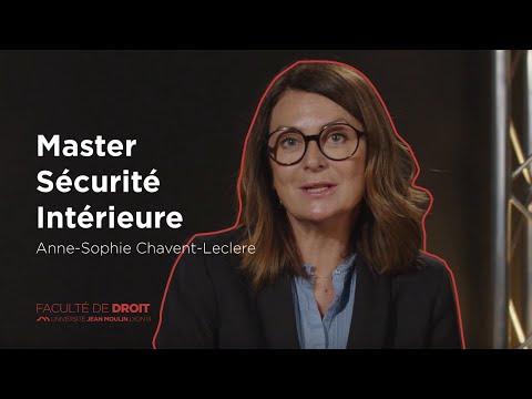 Master's Degree in Internal Security: a top-tier program at the Faculty of Law - Lyon 3