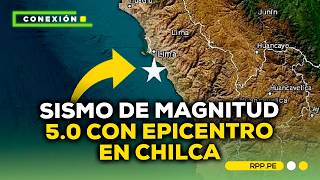Un sismo de magnitud 5.0 con epicentro en Chilca sacudió Lima | BREAKING