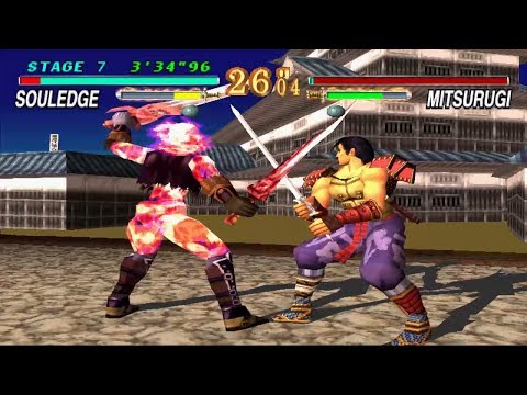 Soul Blade [PS1] - play as Soul Edge