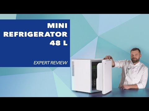 Vidéo - Petit réfrigérateur - minibar - 45 l - blanc - Royal Catering