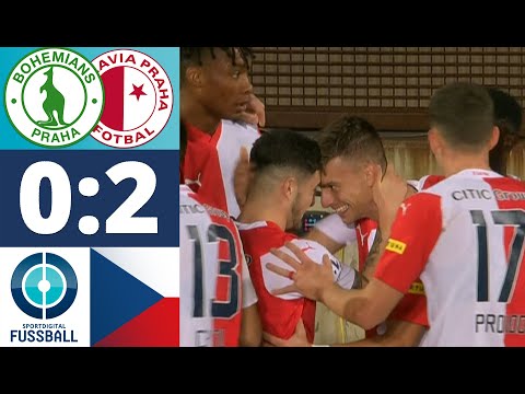 Fernschuss-Kracher! Slavia wird Favoritenrolle gerecht | Bohemians 1905 Prag - Slavia Prag