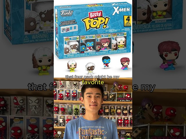 Vídeo relacionado con Funko Bitty Pop! 4 Pack: Marvel - X-Men - Rogue, Nightcrawler, Gambit, Storm - 1 in 6 Chance of Receiving The Rare Chase Variant - Styles May Vary - 0,9 Pulgadas (2,2 cm) Coleccionable